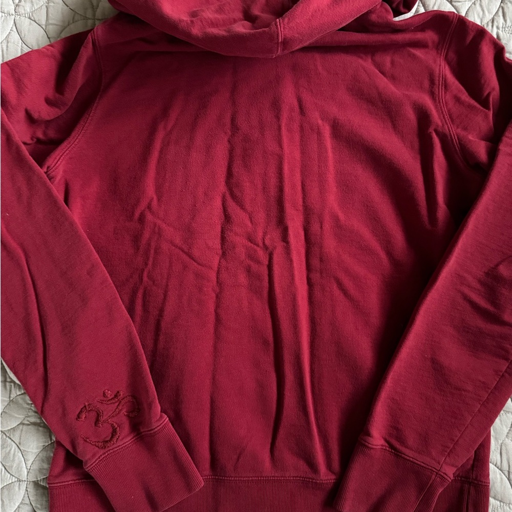 Lucky Red Hoodie with Embroidered Logo - Picture 4 of 5